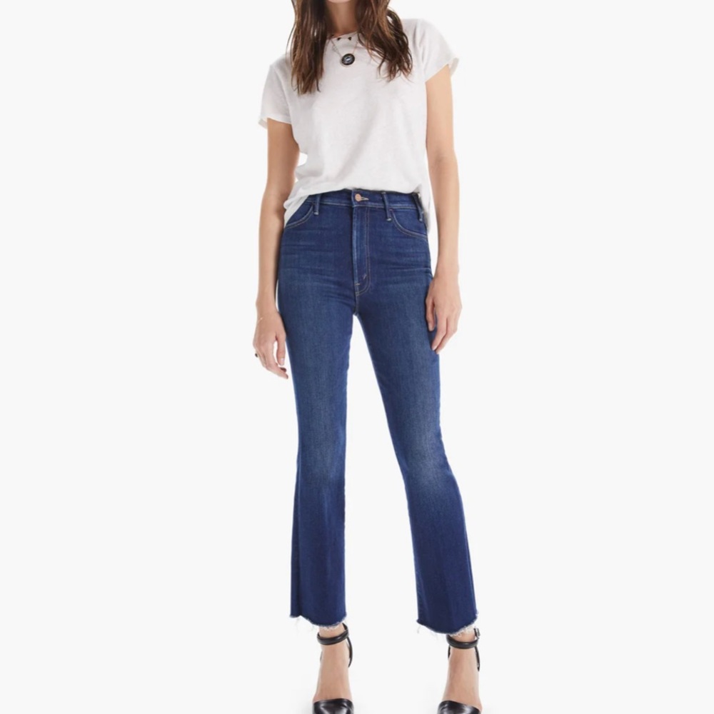 Mother Denim The hustler ankle fray